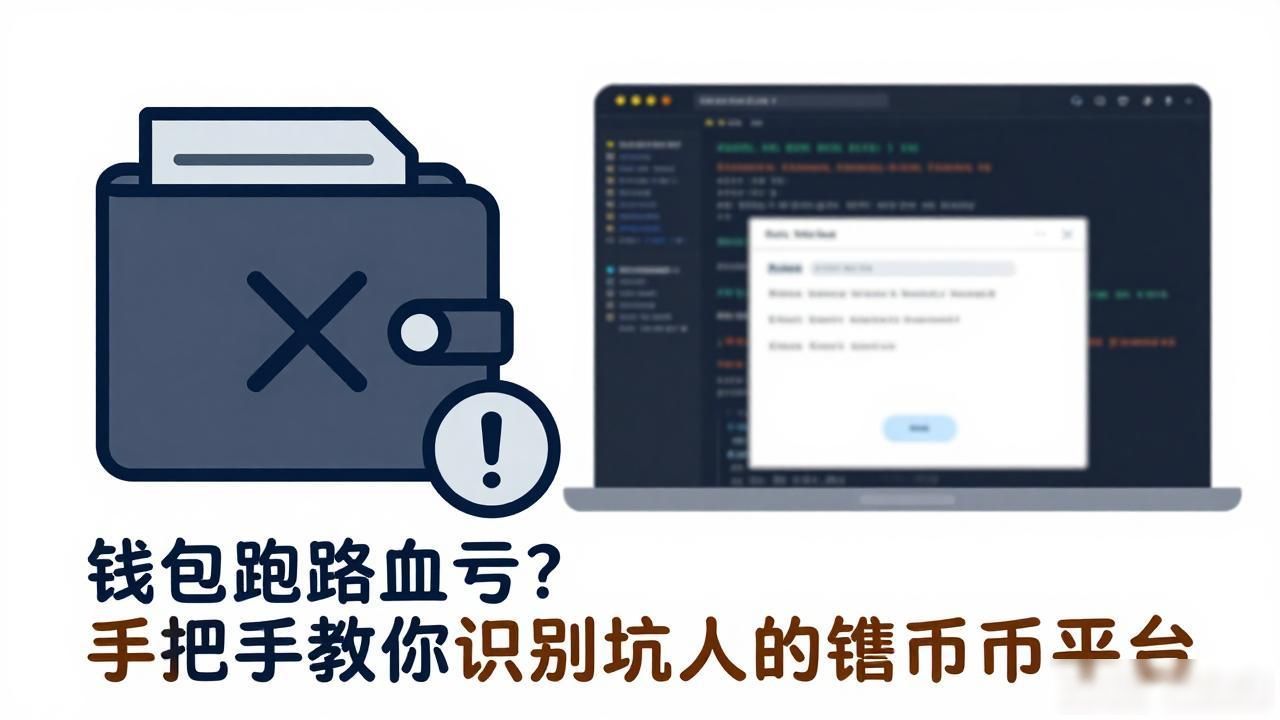 钱包跑路血亏？手把手教你识别坑人的数字货币平台